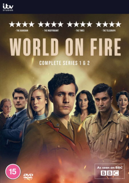 Cover for World on Fire Series 12 · World On Fire Series 1 to 2 (DVD) (2023)