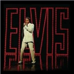 Elvis Presley: Live -12" Album Cover Framed Print- (Cornice Lp) -  - Merchandise -  - 5050293197432 - 