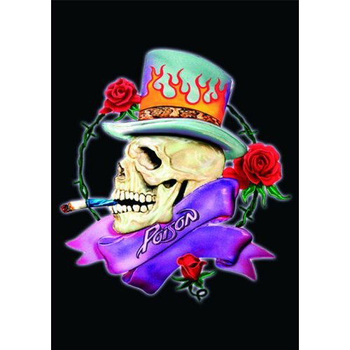 Poison Postcard: Skull (Standard) - Poison - Bøger - Epic Rights - 5055295309432 - 