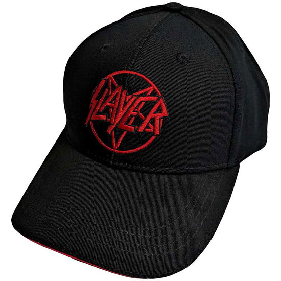 Cover for Slayer · Slayer Unisex Baseball Cap: Pentagram Logo (Klær)