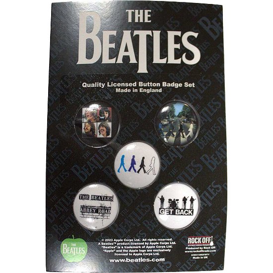 Cover for The Beatles · The Beatles Button Badge Pack: 1969-1970 (MERCH)