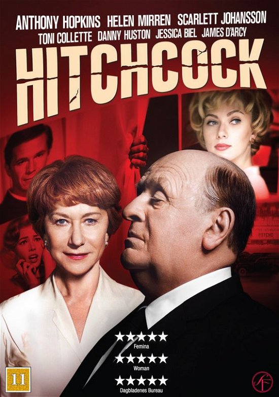 Hitchcock - Anthony Hopkins / Helen Mirren / Scarlett Johansson / Jessica Biel / Tom Collette - Elokuva -  - 5707020554432 - torstai 4. heinäkuuta 2013