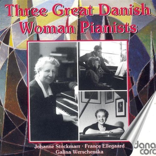 Cover for Stockmarr / Ellegaard · Three Great Danish Woman Pianists (CD) (2009)