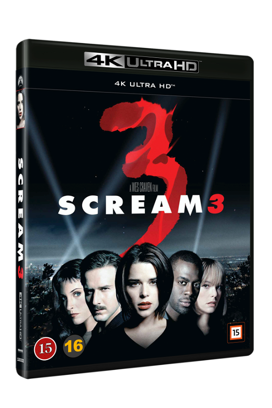 Cover for Scream 3 (4K Ultra HD) (2023)