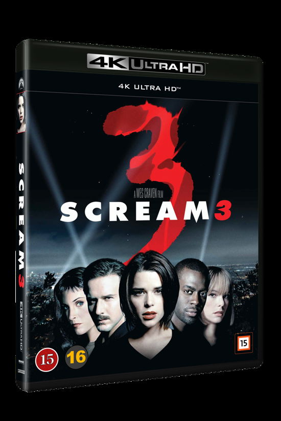 Cover for Scream 3 (4K UHD Blu-ray) (2023)