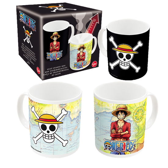 Cover for One Piece · Luffy - Heat Change Mug - 11 Oz (Toys)