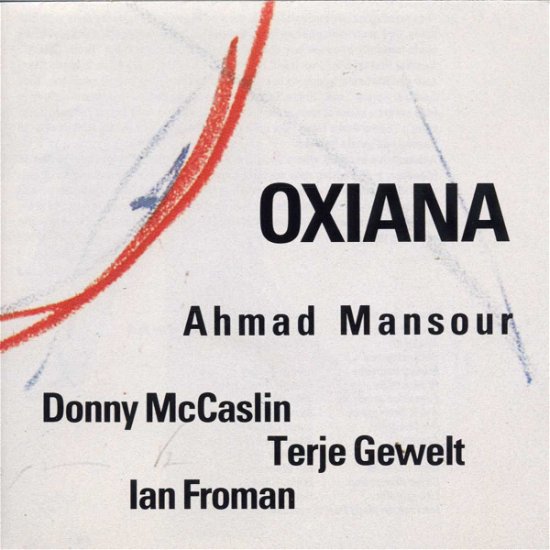 Cover for Ahmad · Ahmad -Quartet- Mansour - Oxiana (CD)