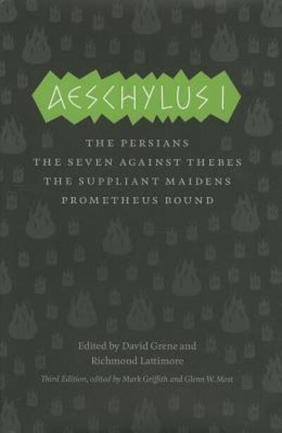 Cover for Aeschylus · Aeschylus I (Hardcover Book) [3 Revised edition] (2013)