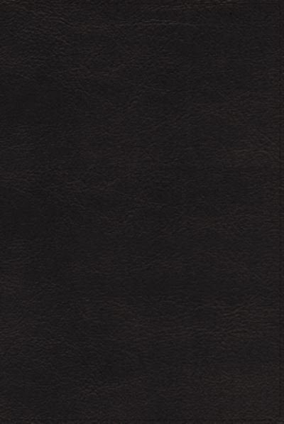 Cover for Zondervan · NRSVue, Holy Bible, Leathersoft, Black, Comfort Print (Leather Book) (2022)