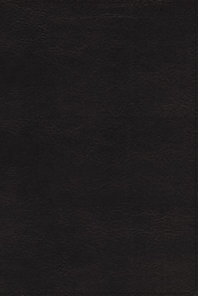 Cover for Zondervan · NRSVue, Holy Bible, Leathersoft, Black, Comfort Print (Leather Book) (2022)