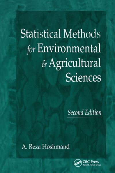 Cover for Reza Hoshmand · Statistical Methods for Environmental and Agricultural Sciences (Paperback Bog) (2020)