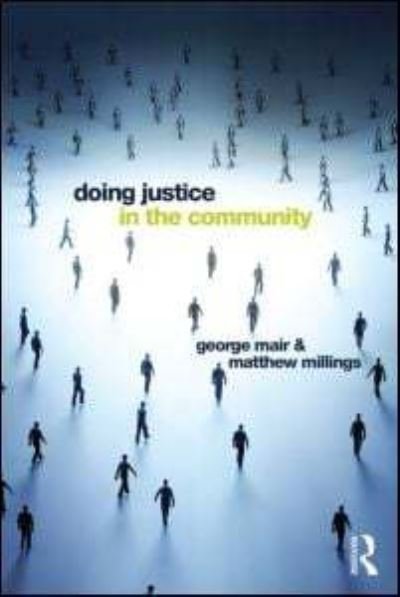Cover for George Mair · Doing Justice in the Community (Paperback Bog) (2025)