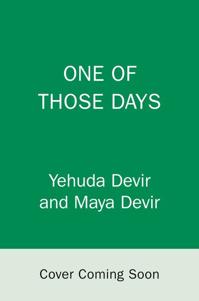 Cover for Yehuda Devir · One of Those Days (Hardcover Book) (2020)