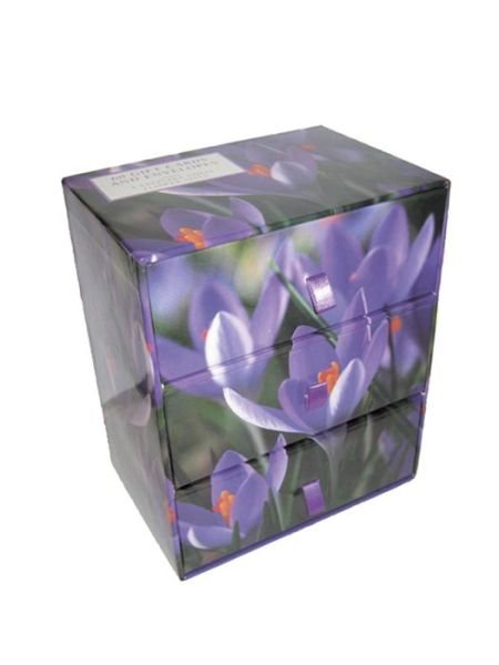 Cover for Peony Press · Three-drawer Card Box 60 Gift Cards and Envelopes: Flower Style (Flashcards) (2012)