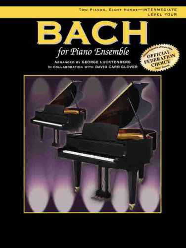 Cover for David Carr · Bach for Piano Ensemble (Pocketbok) (2001)