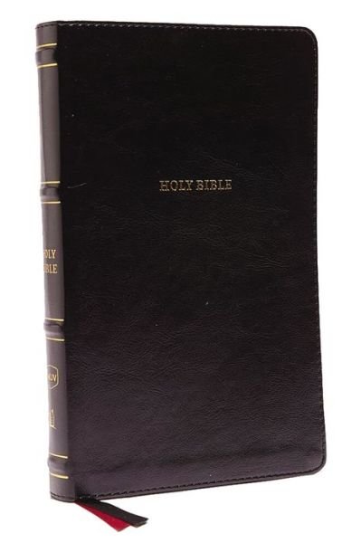 Cover for Thomas Thomas Nelson · NKJV, Thinline Bible, Leathersoft, Black, Red Letter Edition, Comfort Print (Book) (2020)