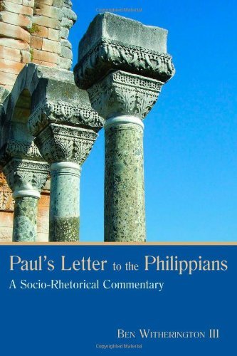 Cover for Witherington, Ben, III · Paul's Letter to the Philippians: a Socio-rhetorical Commentary (Pocketbok) (2011)