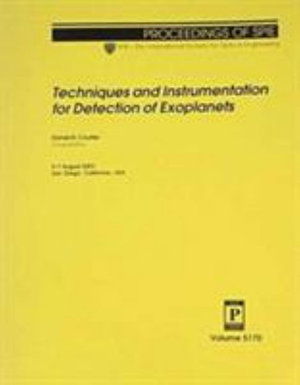 Cover for Coulter · Techniques and Instrumentation for Detection of Exo-Planets (Proceedings of SPIE) (Taschenbuch) (2003)