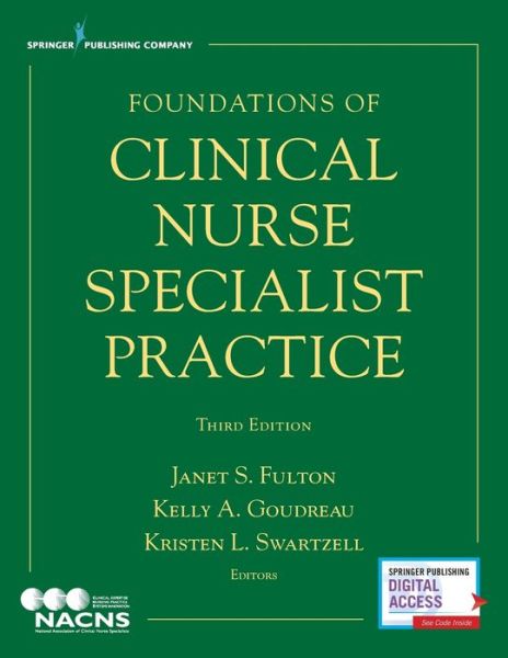 Cover for Kristen L Swartzell · Foundations of Clinical Nurse Specialist Practice (Pocketbok) [3 New edition] (2020)