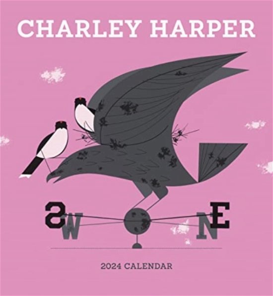 Cover for Charley Harper · Charley Harper 2024 Wall Calendar (Paperback Book) (2023)