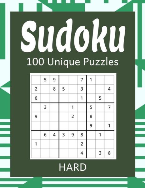 Cover for Kanig Designs · Sudoku 100 Unique Puzzles Hard (Paperback Book) (2019)