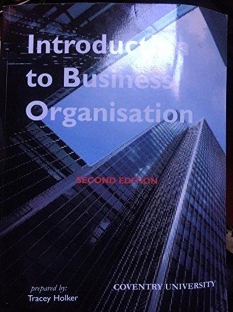 Cover for Mike Smith · Intro to Business Organisation Custom (N/A) (2011)