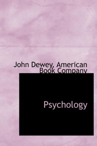 Cover for John Dewey · Psychology (Hardcover Book) (2010)