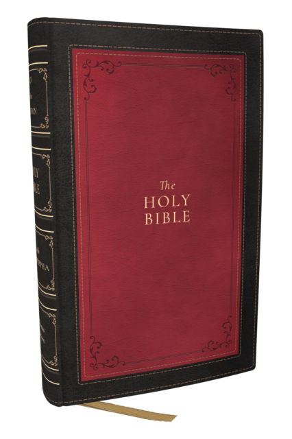 Cover for Thomas Nelson · 1611 KJV with Apocrypha, Black Leathersoft: Holy Bible (Leather Book) (2025)