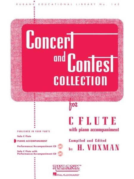 Cover for H Voxman · Concert &amp; Contest Collection Flute Pa (Paperback Book) (2017)
