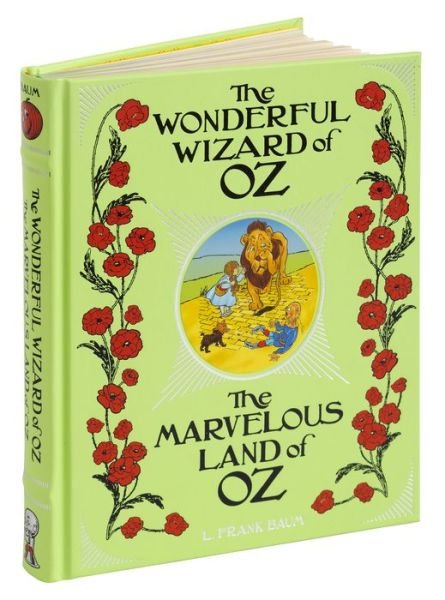 Cover for L. Frank Baum · The Wonderful Wizard of Oz / The Marvelous Land of Oz - Barnes &amp; Noble Leatherbound Classic Collection (Læderbog) [Bonded Leather edition] (2019)