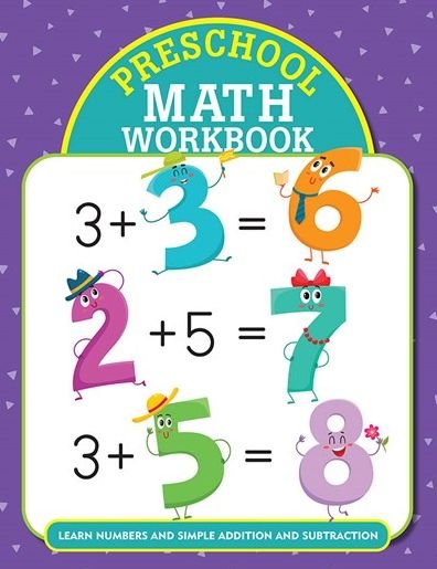 Cover for Peter Pauper Press Inc · Preschool Math Workbook (Paperback Book) (2021)