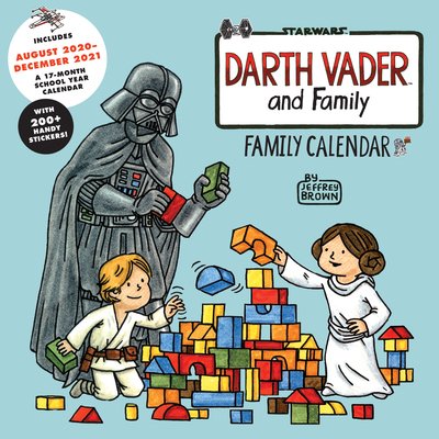 Cover for Jeffrey Brown · Darth Vader (TM) and Family: Family Wall Calendar (Includes August 2020-December 2021) (Kalender) (2020)