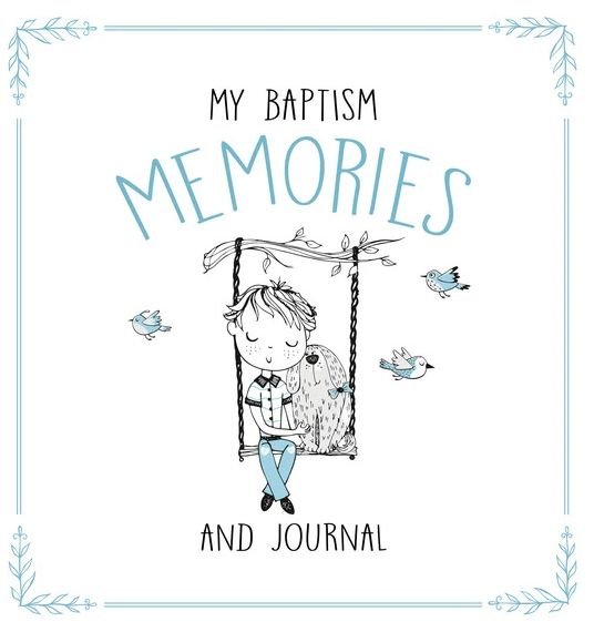 Cover for Cfi · My Baptism Memories and Journal - Boy (Hardcover Book) (2021)