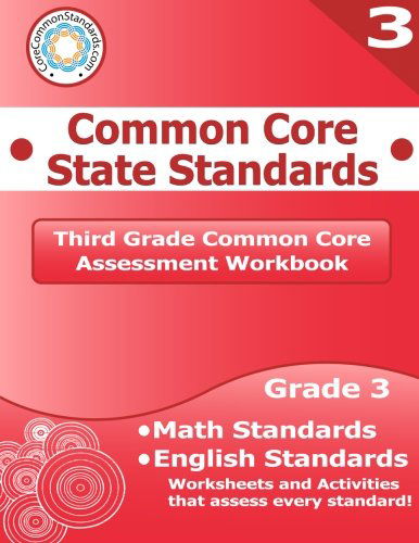 Cover for Corecommonstandards.com · Third Grade Common Core Assessment Workbook (Paperback Book) (2014)