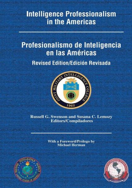 Cover for Susana C Lemozy (Editor) · Intelligence Professionalism in the Americas (Paperback Book) (2016)