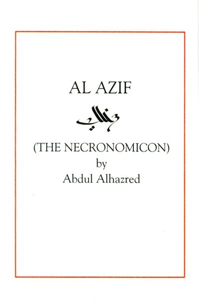 Cover for Abdul Alhazred · Al Azif: the Necronomicon (Paperback Book) (1973)