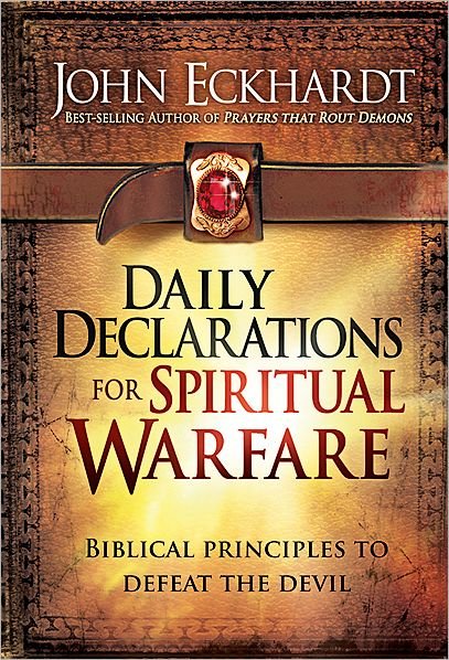 Cover for John Eckhardt · Daily Declarations For Spiritual Warfare (Innbunden bok) (2011)