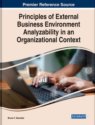 Cover for Bruno F. Abrantes · Principles of External Business Environment Analyzability in an Organizational Context (Book) (2023)