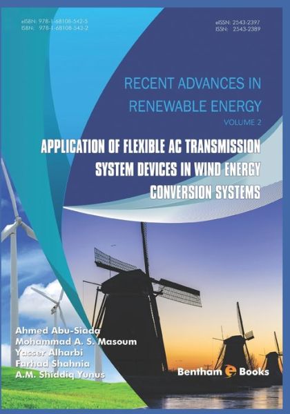 Cover for Mohammad A S Masoum · Application of Flexible AC Transmission System Devices in Wind Energy Conversion Systems (Taschenbuch) (2017)