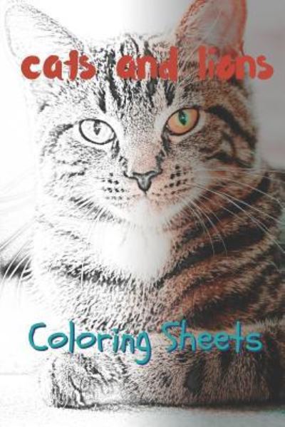 Cover for Julian Smith · Cat and Lion Coloring Sheets (Paperback Book) (2019)