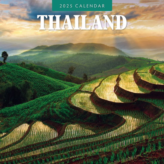 Thailand 2025 Square Wall Calendar - Red Robin - Kirjat - Red Robin Publishing Ltd. - 9781804426432 - maanantai 9. syyskuuta 2024