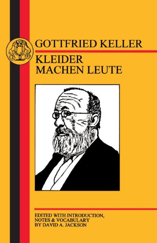 Cover for Gottfried Keller · Kleider Machen Leute - German Texts (Paperback Book) [New edition] (1998)