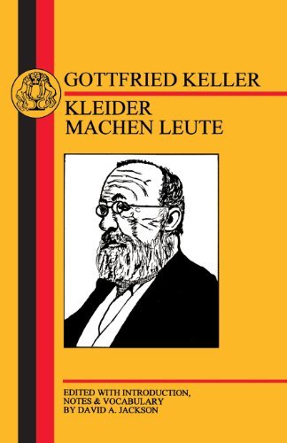 Cover for Gottfried Keller · Kleider Machen Leute - German Texts (Paperback Bog) [New edition] (1998)