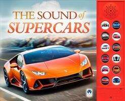 Cover for A C Pinnington · The Sound of Supercars (Board book) (2019)