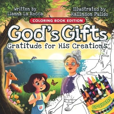 Cover for Liana La Rocca · God's Gifts: Gratitude for His Creations, Coloring Book Edition (Pocketbok) (2021)