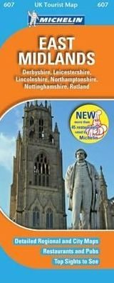 Cover for Michelin · UK Tourist Map: East Midlands (Bog) [1. udgave] (2009)