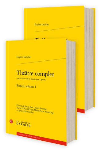 Cover for Eugene Labiche · Theatre Complet. Tome I (Paperback Book) (2022)