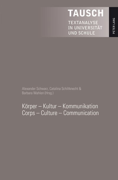 Cover for Keorper, Kultur, Kommunikation =: Corps, Culture, Communication (Paperback Book) (2014)