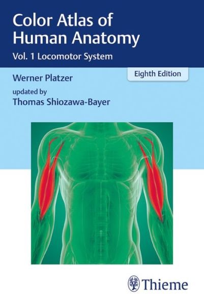 Cover for Werner Platzer · Color Atlas of Human Anatomy: Vol. 1 Locomotor System (Pocketbok) (2022)