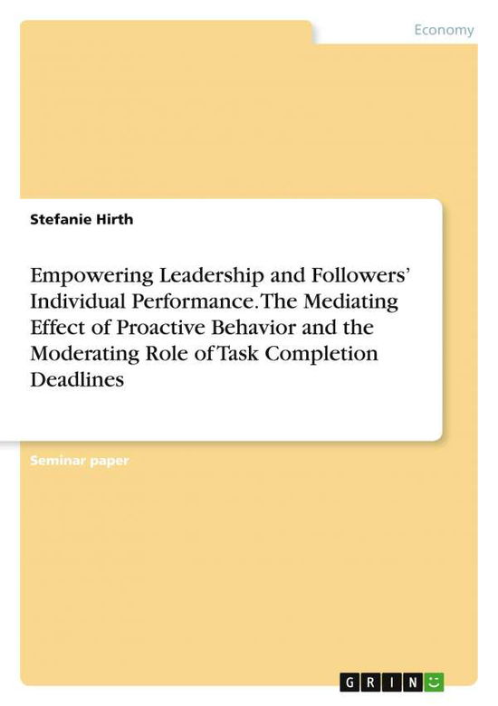 Cover for Hirth · Empowering Leadership and Followe (Book)